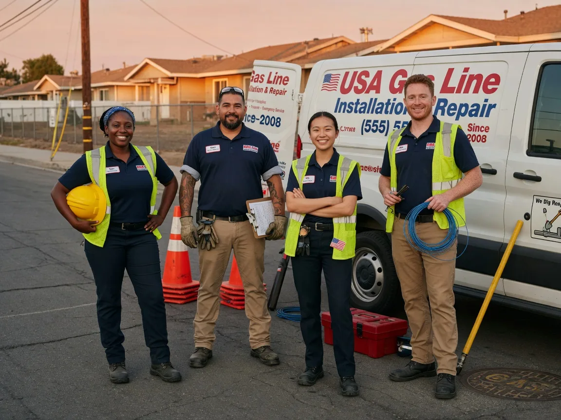 Gas Line Installation company in Blanch, NC